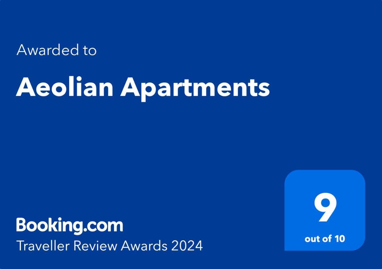 Aeolian Apartments Lípara Exterior foto